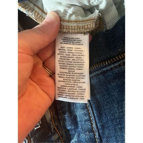 Lauren Ralph Lauren High-Rise Straight Ankle Jeans Size 4 - Picture 7 of 7